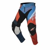 Pantalon ALPINESTARS CROSS Racer Braap PETROL/AQUA/ORANGE FLUO
