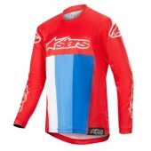 Maillot Cross ALPINESTARS Racer Braap PETROL/AQUA/ORANGE FLUO maillot pantalon kids