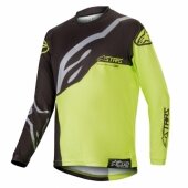 Maillot Cross ALPINESTARS Racer Supermatic ANTHRACITE/YELLOW FLUO/LIGHT GRAY maillot pantalon kids