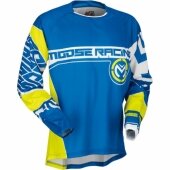 MAILLOT MOOSE RACING QUALIFER BLEU/JAUNE 2017