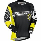 MAILLOT MOOSE RACING QUALIFER NOIR/JAUNE 2017