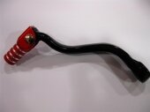 S�lecteur de vitesse BIHR aluminium forg� noir embout orange KTM 125 EX-C 2001-2016