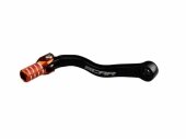  Selecteur de vitesse SCAR noir mat/embout orange KTM 125 EX-C 2001-2016