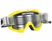 LUNETTE FIRST RACING CHROMATIK JAUNE/FLUO AVEC ROLL OFF