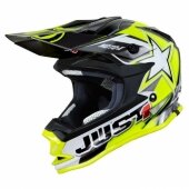 CASQUE JUST1 MOTO X JAUNE casques
