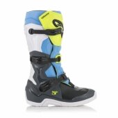 BOTTES ALPINESTARS TECH 5 NOIR/ROUGE/JAUNE FLUO bottes