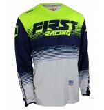 MAILLOT FIRST RACING DATA ROSE FLUO KID 2017