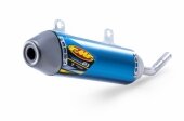 SILENCIEUX FMF TITANE POWERCORE 2.1 anodise bleu 250 TC 2017