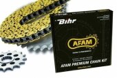  Kit cha�ne AFAM 520 type MX4 (couronne Ultra-light) HONDA 450 CR-F 2017-2018 kit chaine