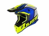 Casque JUST1 J38 Blade Blue/Fluo jaune/noir Gloss casques