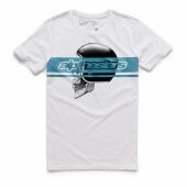 T-SHIRT ALPINESTARS MIND BLANC tee shirt